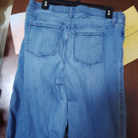 SPANX Shape Everywhere Kick Flare Jeans - Indigo Blue XL - Picture 10 of 13